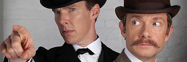 Martin Freeman and Benedict Cumberbatch-sherlock-special