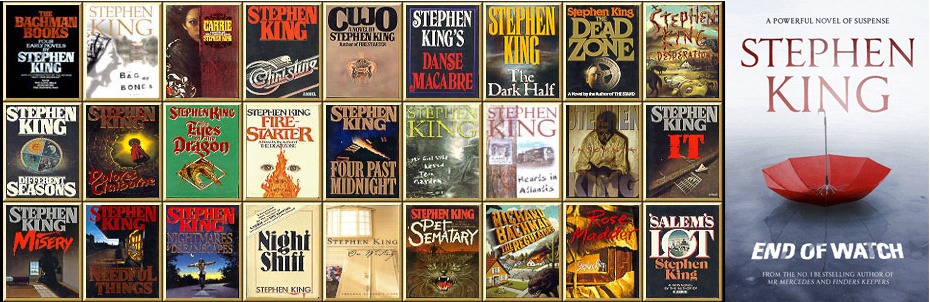 How many books did Stephen King write?