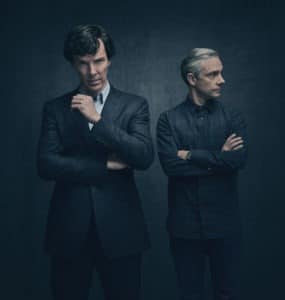 Sherlock and Watson BBC