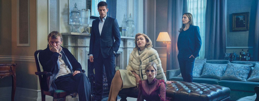 The cast of McMafia