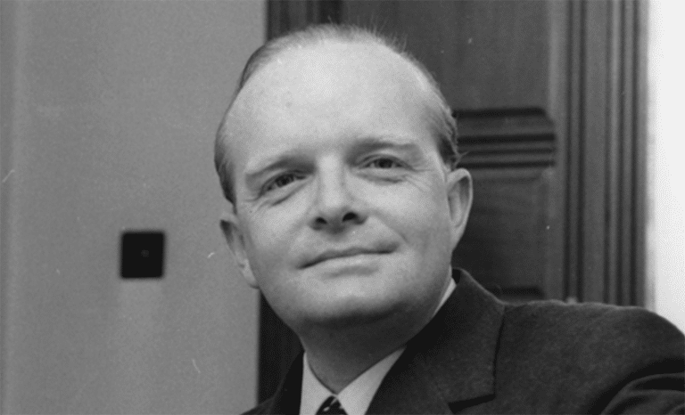 Truman Capote, author of In Cold Blood