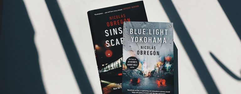 Introducing Inspector Iwata - Nicolas Obregon's series detective and star of Blue Light Yokohama and Sins as Scarlet