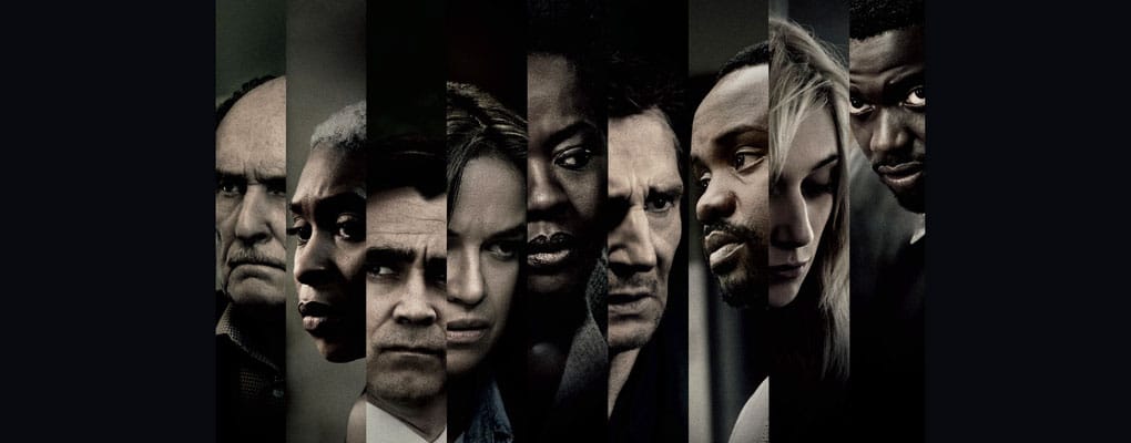 The cast of Widows,  one of the best films on TV this Christmas