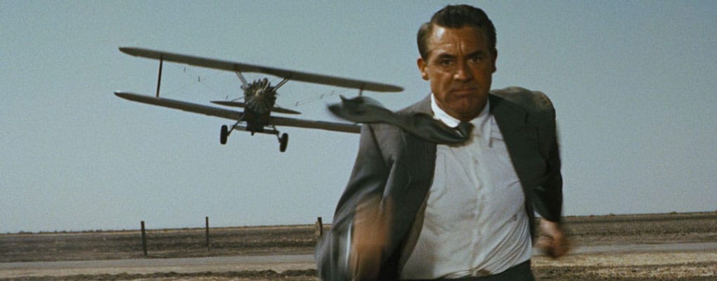 Cary Grant stars in North by Northwest