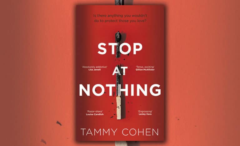 cover for stop at nothing by tammy cohen