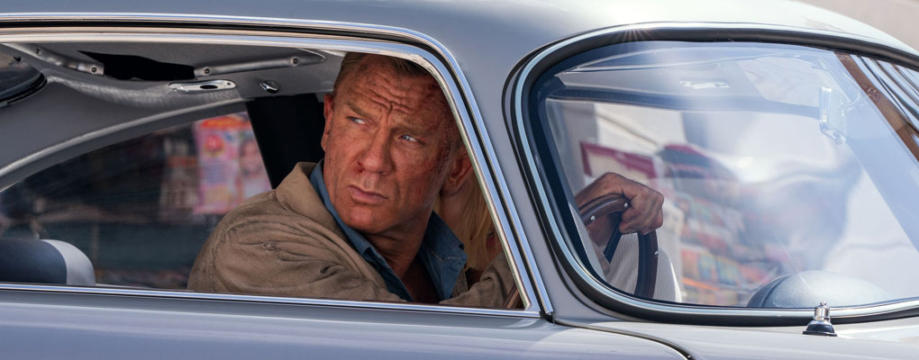 Daniel Craig in No Time to Die, one of the new crime movies being released in 2021