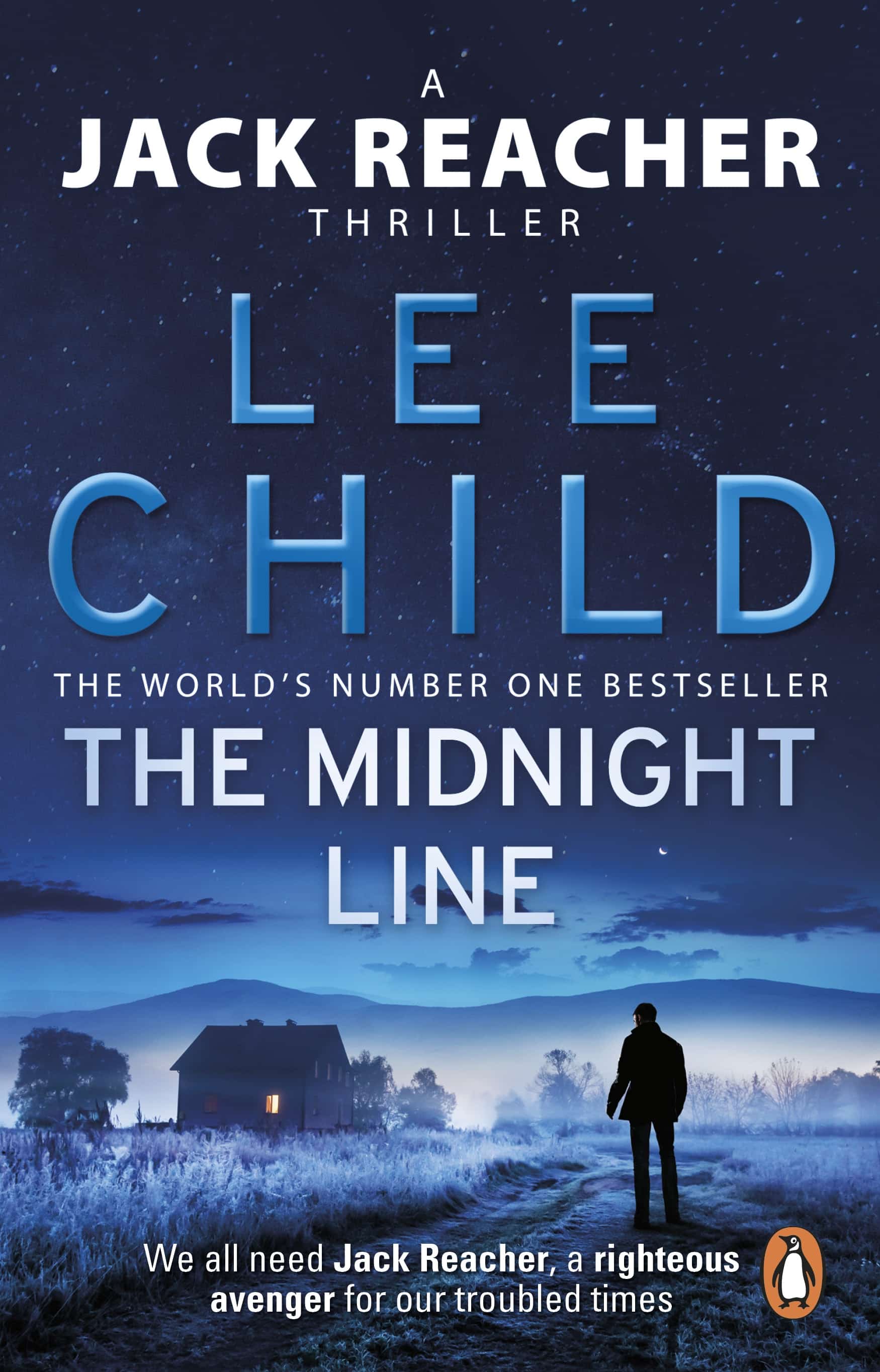 Book jacket of The Midnight Line by Lee Child