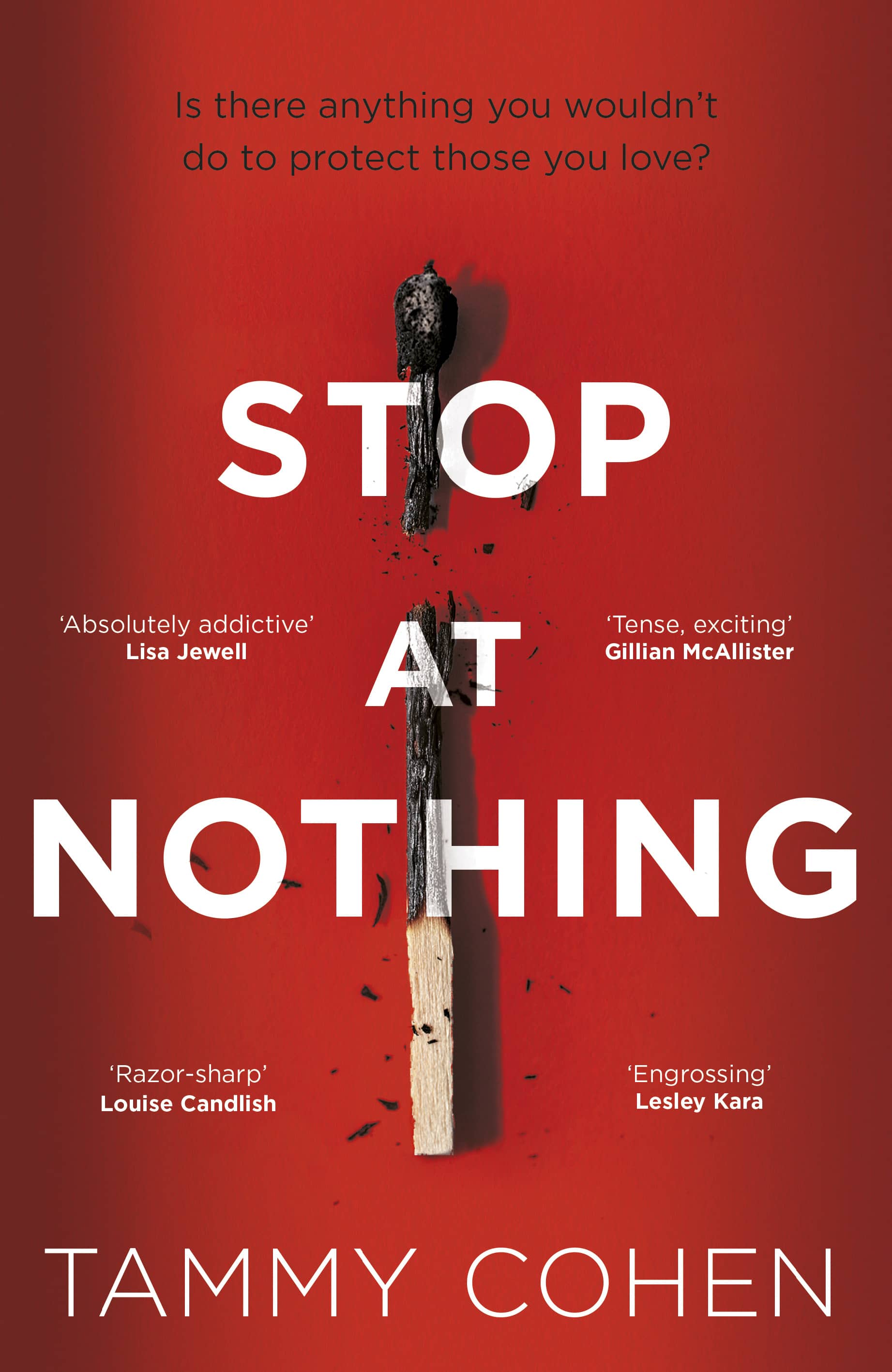 Stop At Nothing by Tammy Cohen, one of the best books out in May 2020