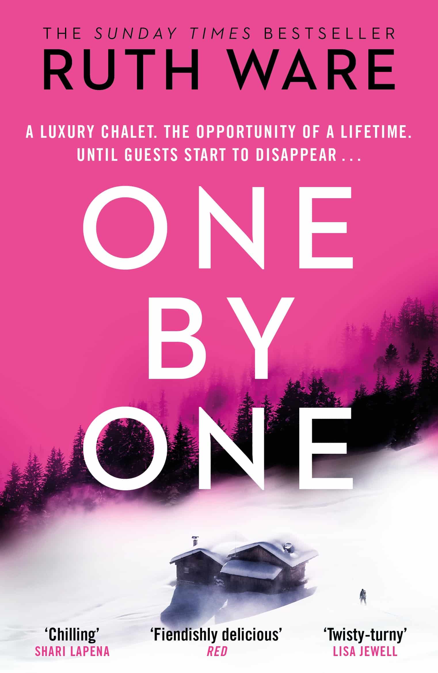 Book jacket of One by One by Ruth Ware
