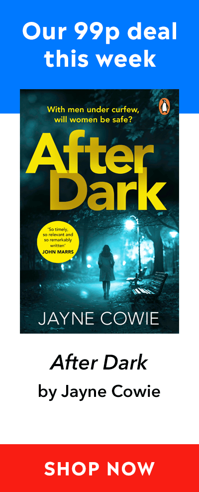 Promotional advert for this week's 99p eBook deal: After Dark by Jayne Cowie. Click here to find out more