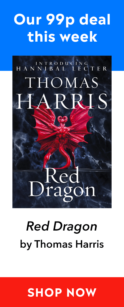 Promotional advert for this week's 99p eBook deal: Red Dragon by Thomas Harris. Click here to find out more