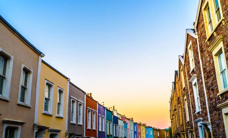 The streets of Bristol, which provided the perfect setting for Gilly Macmillan's crime books