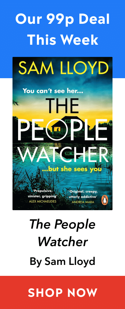 Advert for The People Watcher by Sam Lloyd for 99p in eBook format