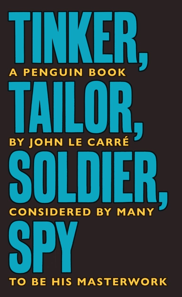 Tinker Tailor Soldier Spy cover