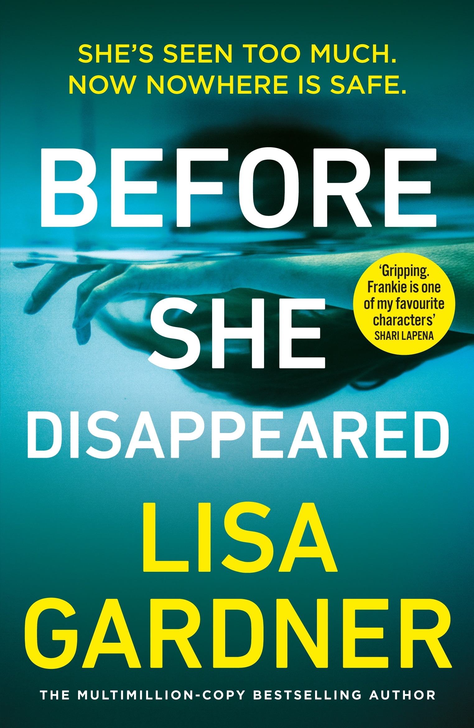 Book jacket of Before She Disappeared by Lisa Gardner
