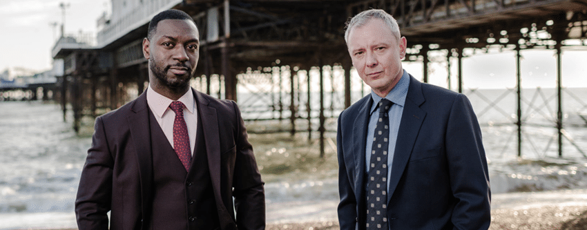 Richie Campbell and John Simm star in Grace