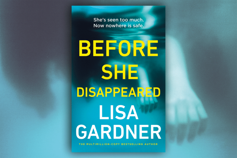 cover for before she disappeared by lisa gardner