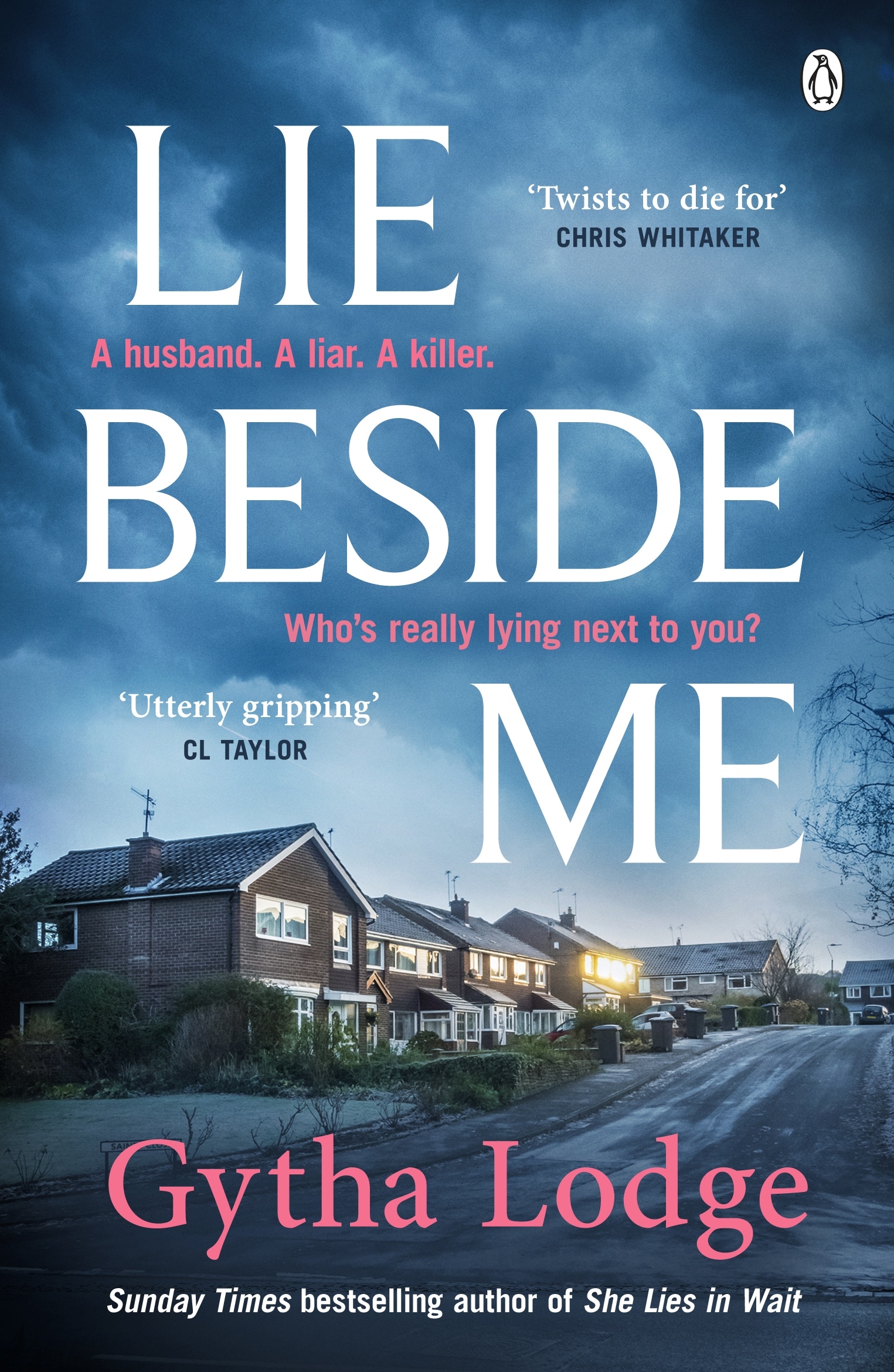 Book cover of Lie Beside Me by Gytha Lodge