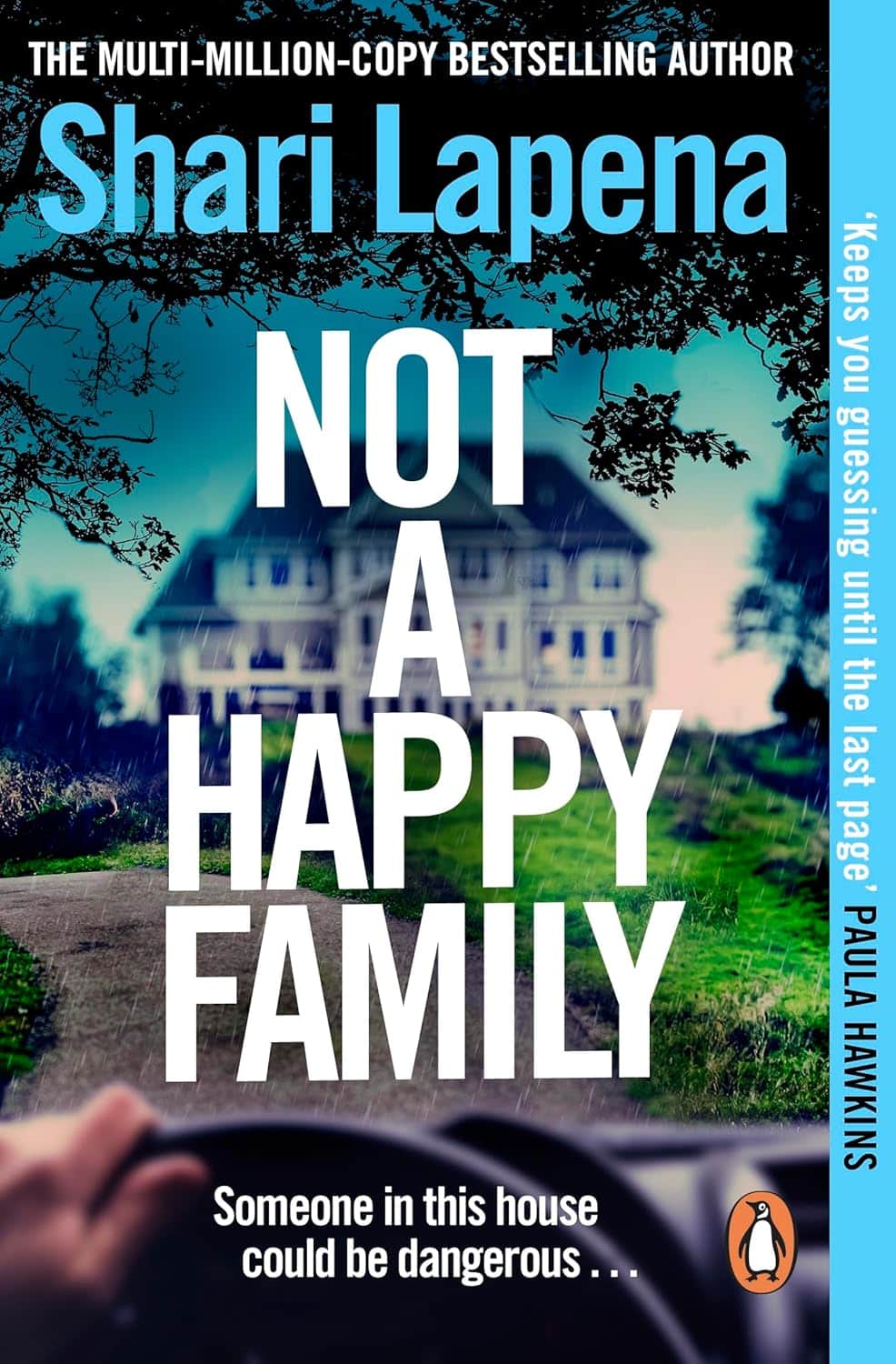 Paperback cover of Not A Happy Family by Shari Lapena