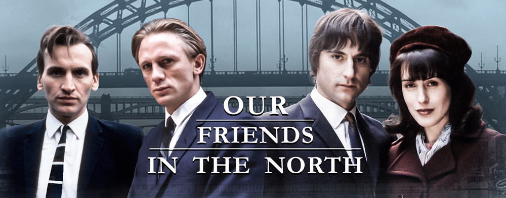 The cast of Our Friends in the North, one of the best forgotten TV shows