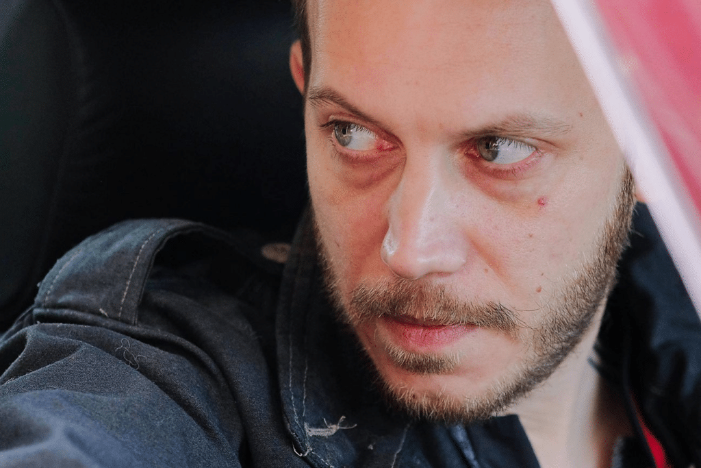 Miklós Béres stars as András Juszt in Baptiste series 2 episode 2