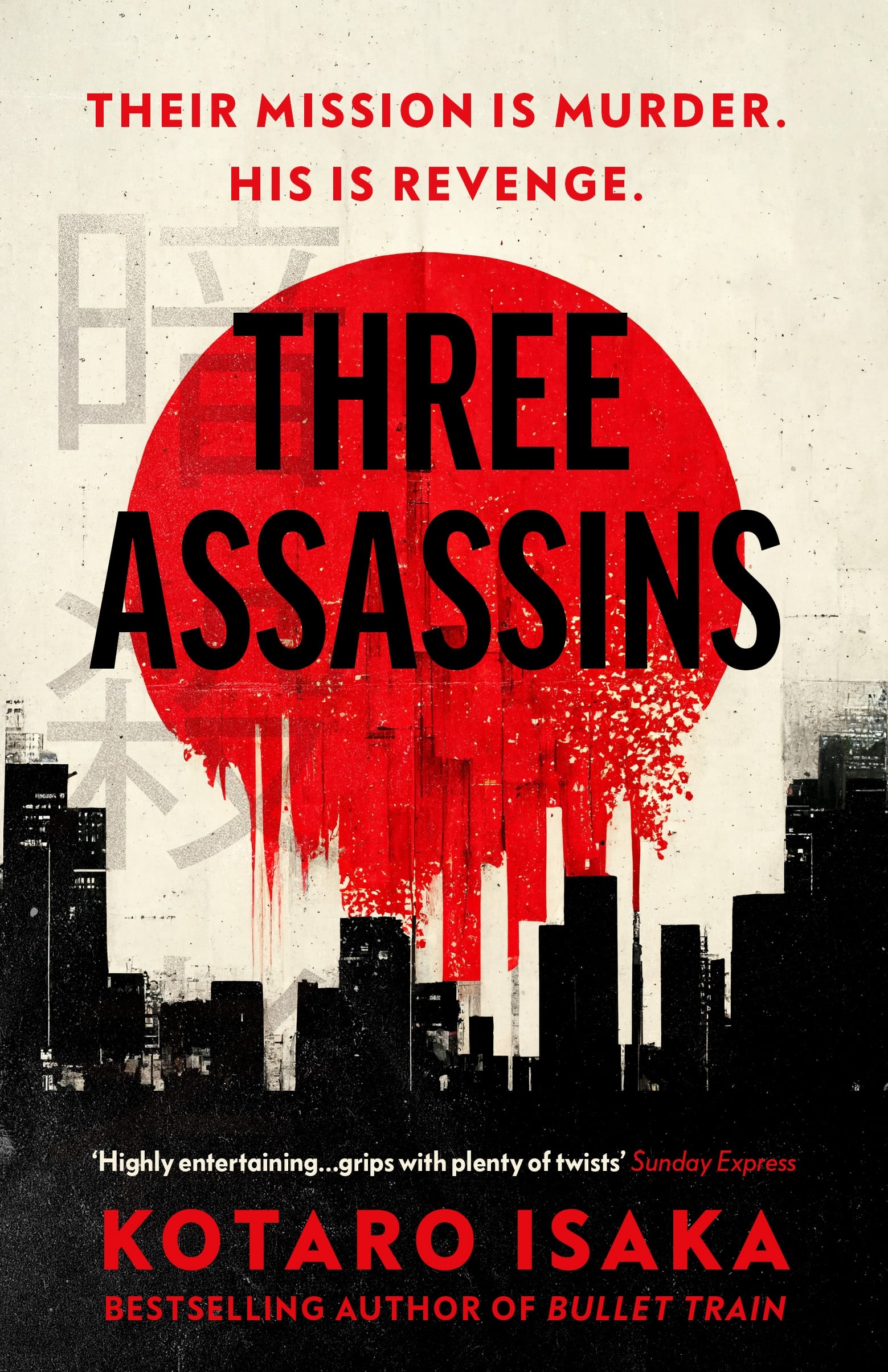 Book cover of Three Assassins by Kotaro Isaka