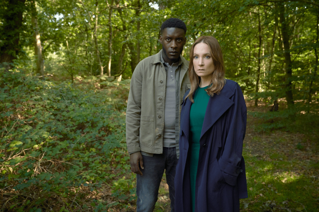 Joanne Froggartt and Samuel Adewunmi star in Angela Black episode 2