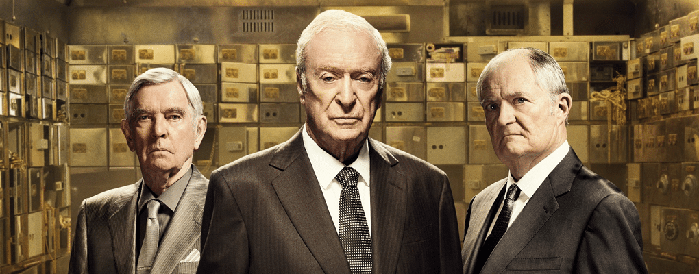 Tom Courtenay, Michael Caine and Jim Broadbent star in King of Thieves