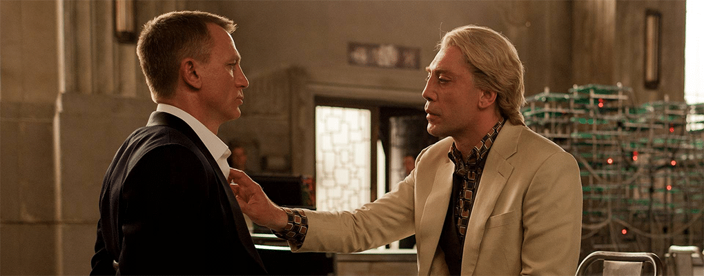 Daniel Craig and Javier Bardem star in Skyfall