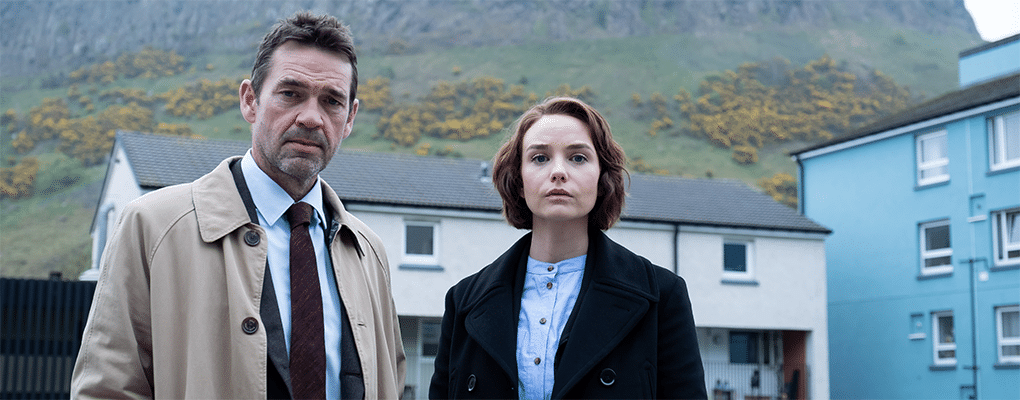 Dougray Scott and Joanna Vanderham star in Crime