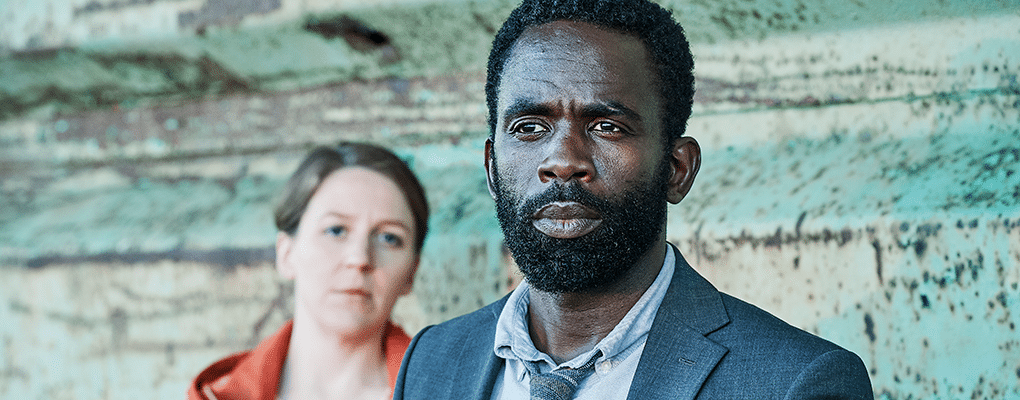 Jimmy Akingbola and Gemma Whelan star in ITV's The Tower