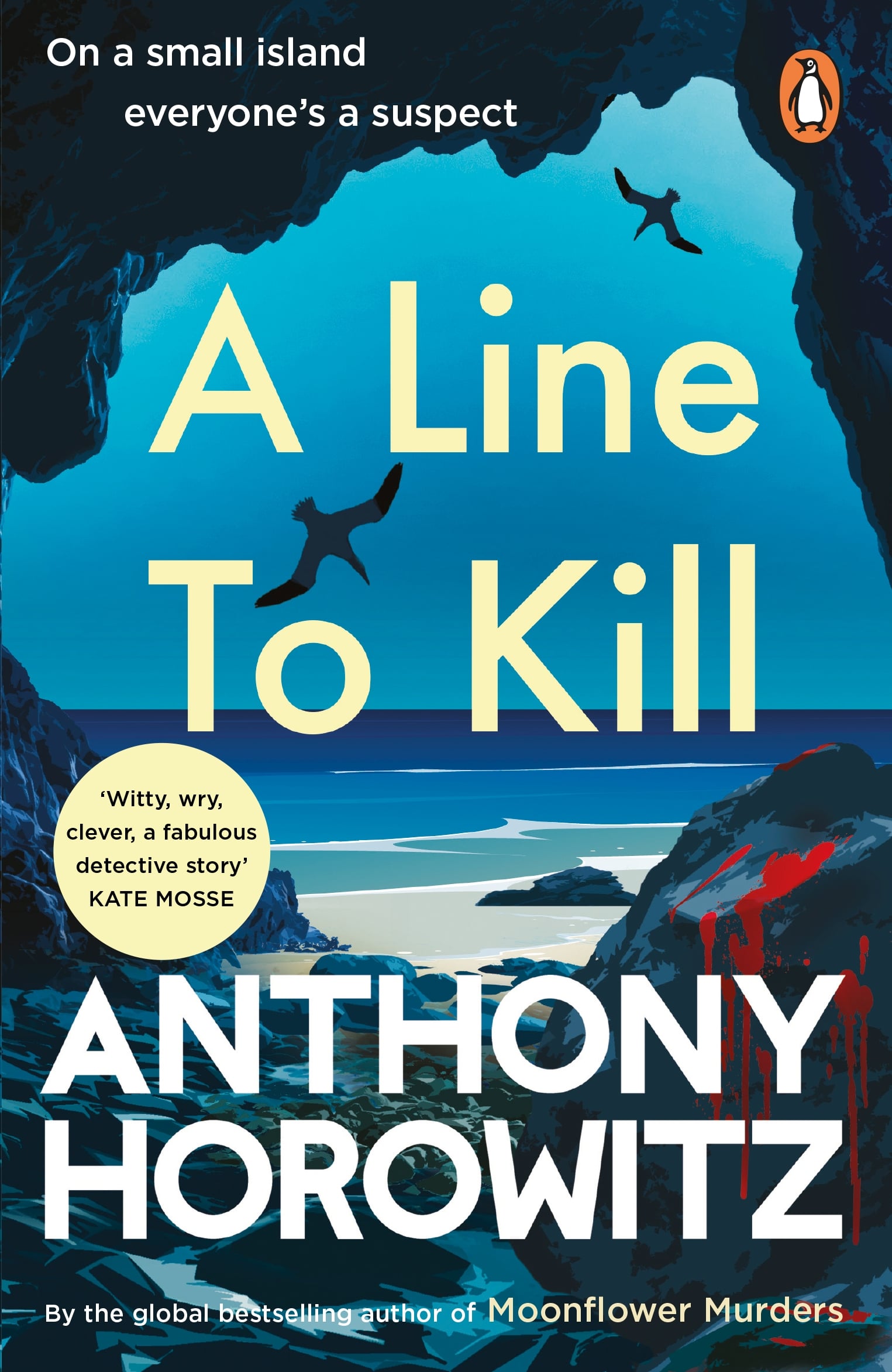 Book cover of A Line to Kill by Anthony Horowitz, book 3 in the Hawthorne and Horowitz series