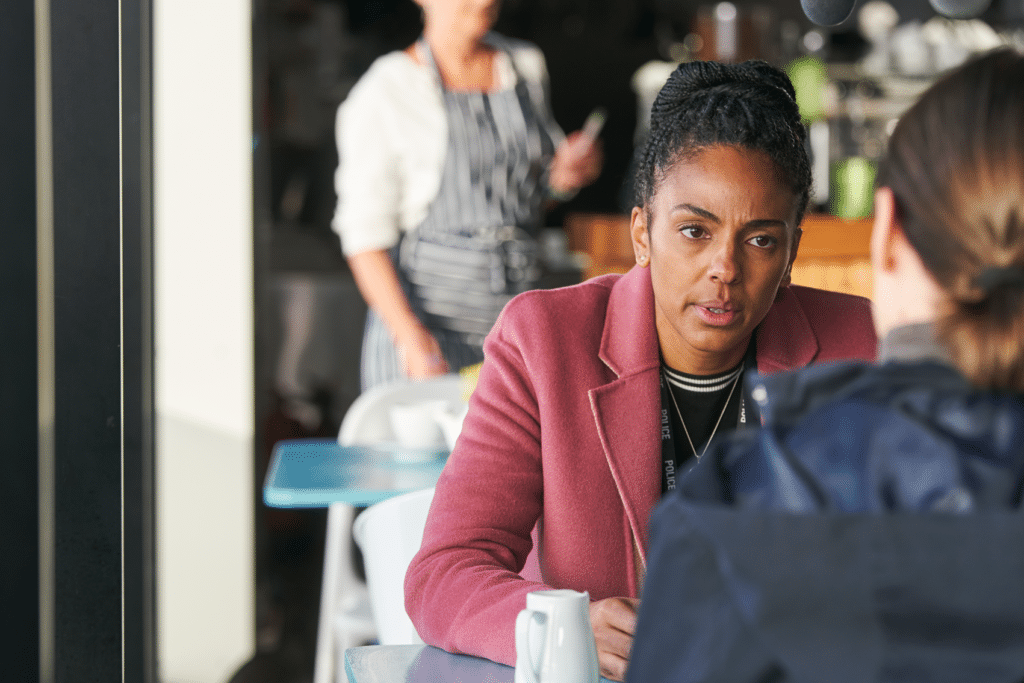 Marsha Thomason stars in The Bay series 3 episode 5
