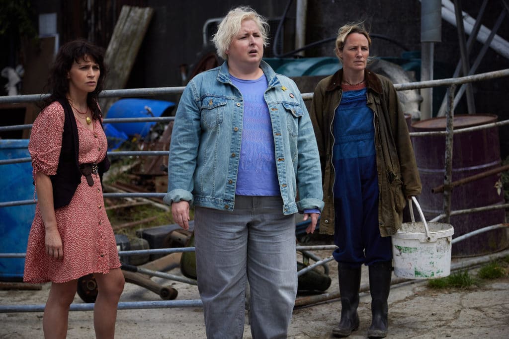 Charlene McKenna, Siobhan McSweeny and Helen Behan star in Holding episode 3