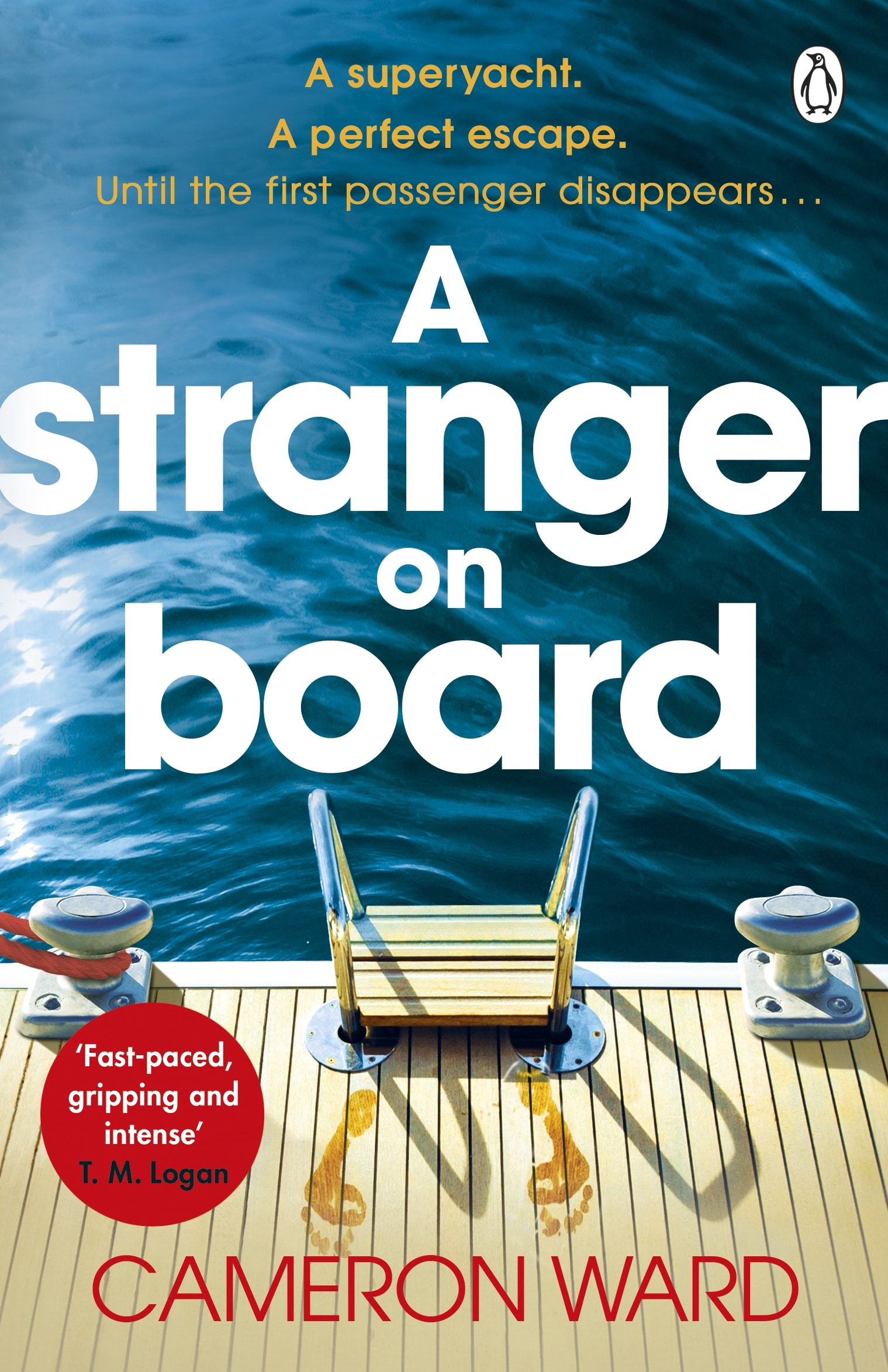 Book cover of A Stranger On Board by Cameron Ward