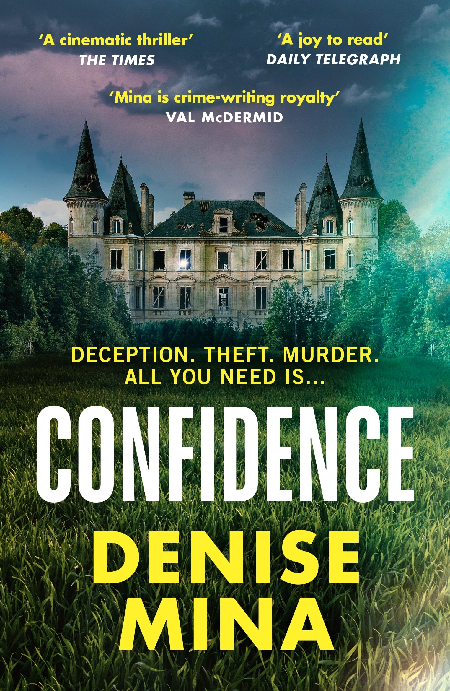 Book jacket of Confidence by Denise Mina