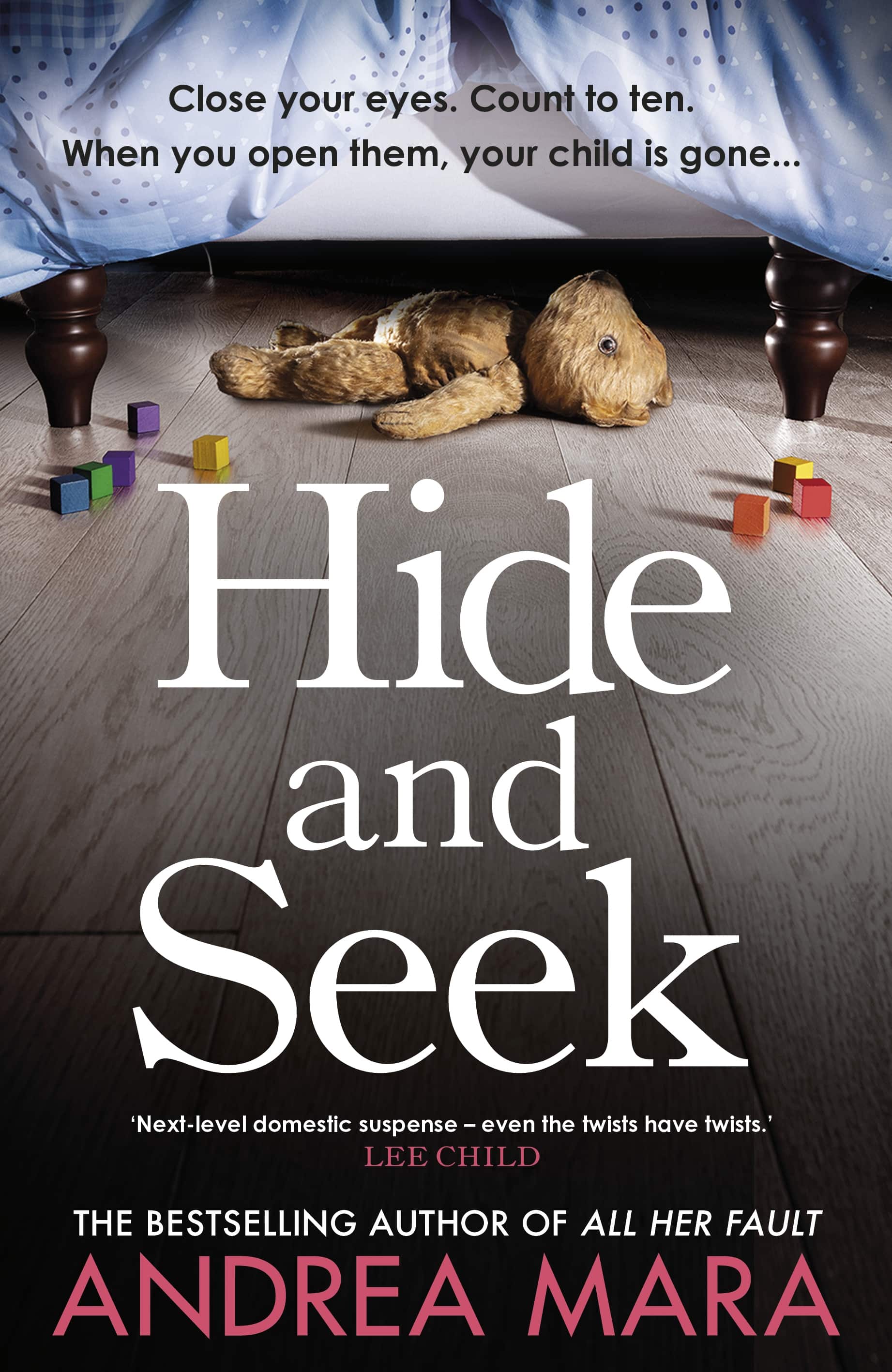 Book jacket of Hide and Seek by Andrea Mara