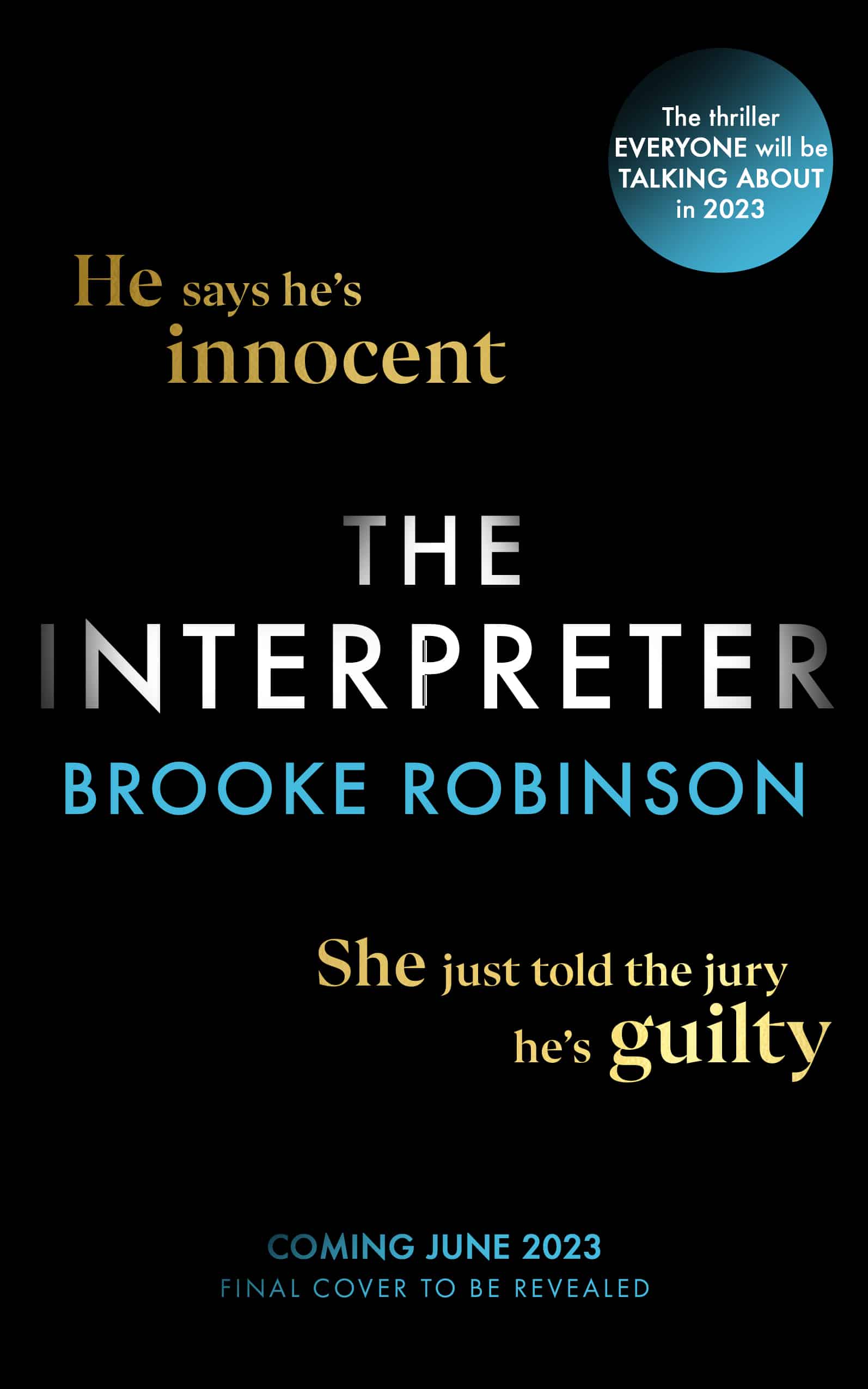 Placeholder cover for The Interpreter by Brooke Robinson