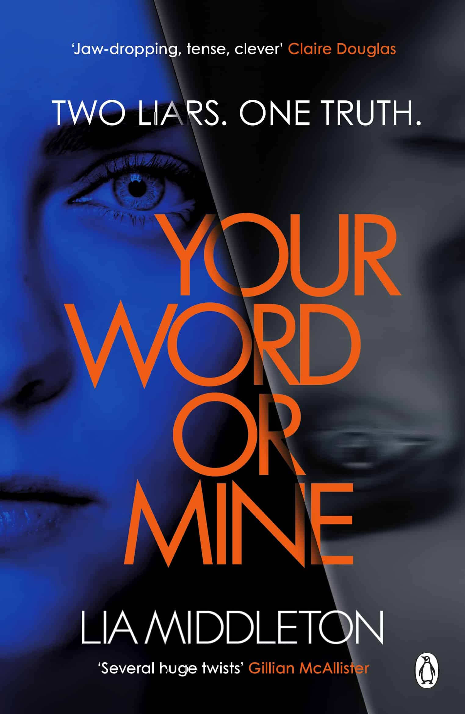 Book jacket of Your Word or Mine by Lia Middleton