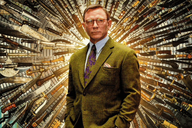 Photo of actor Daniel Craig in the film Knives Out