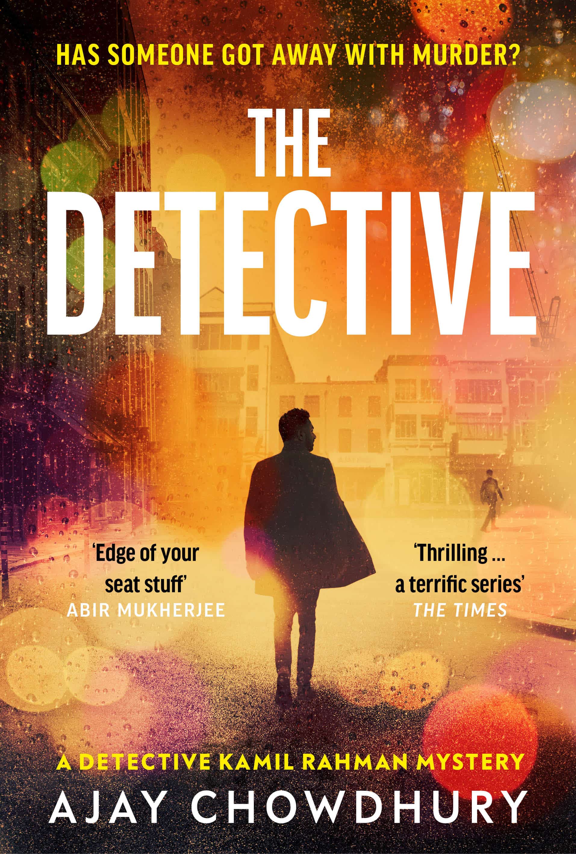 Book jacket of The Detective by Ajay Chowdhury