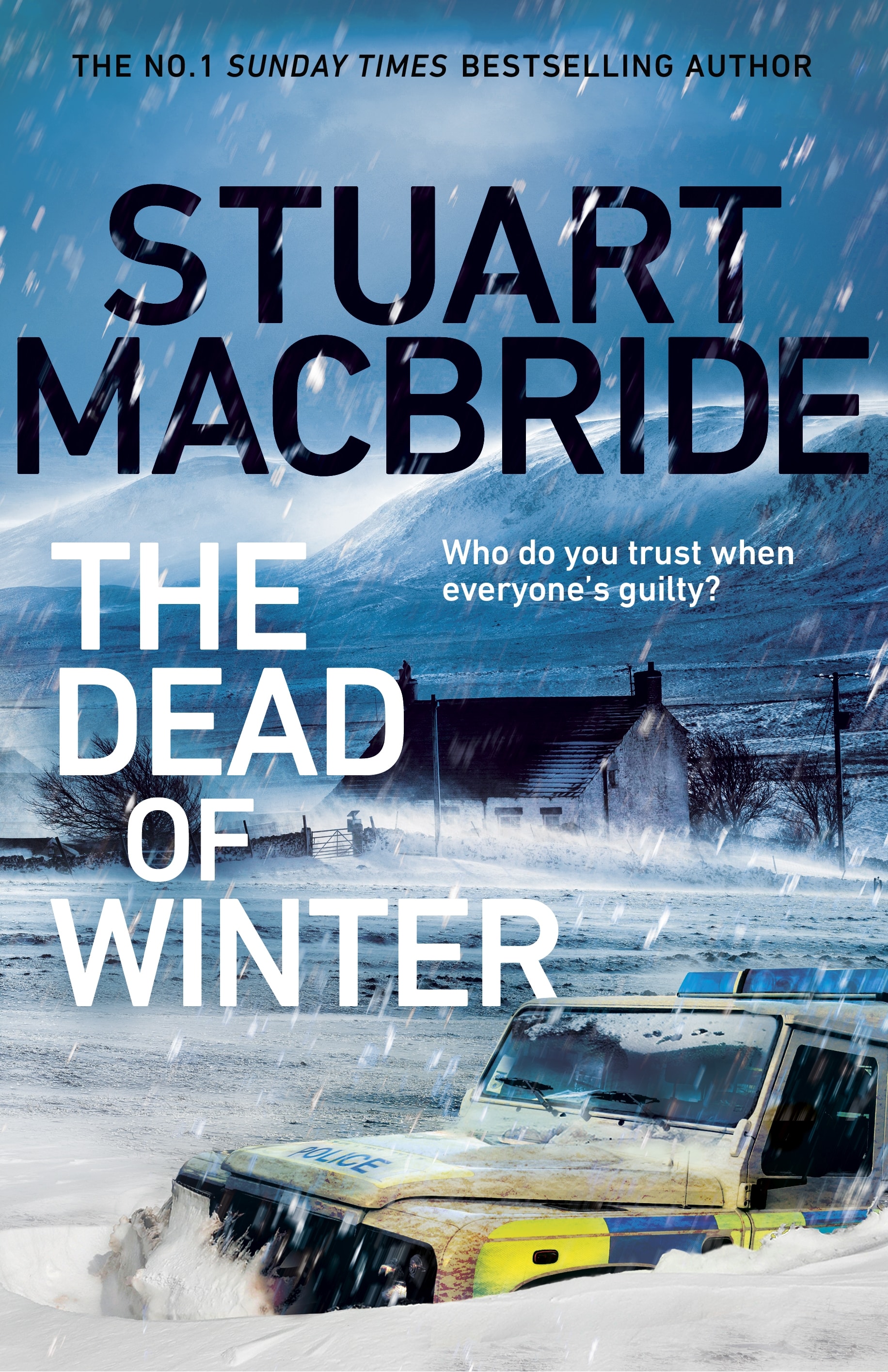 Book cover of The Dead of Winter by Stuart MacBride