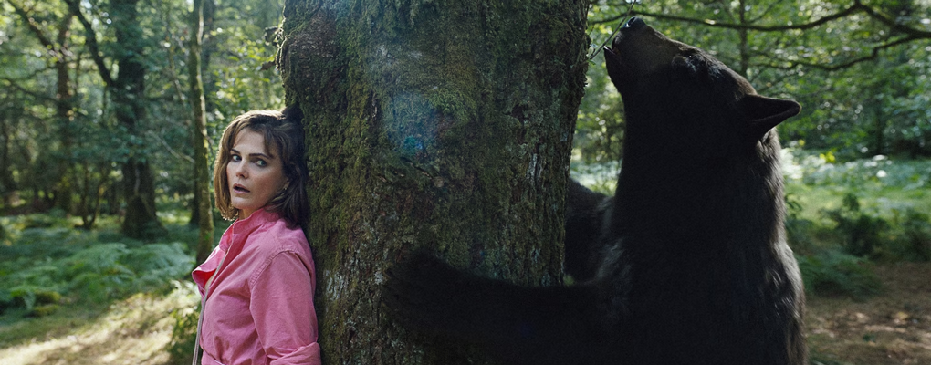 Keri Russell (and bear) star in Cocaine Bear, one of the new crime movies of 2023