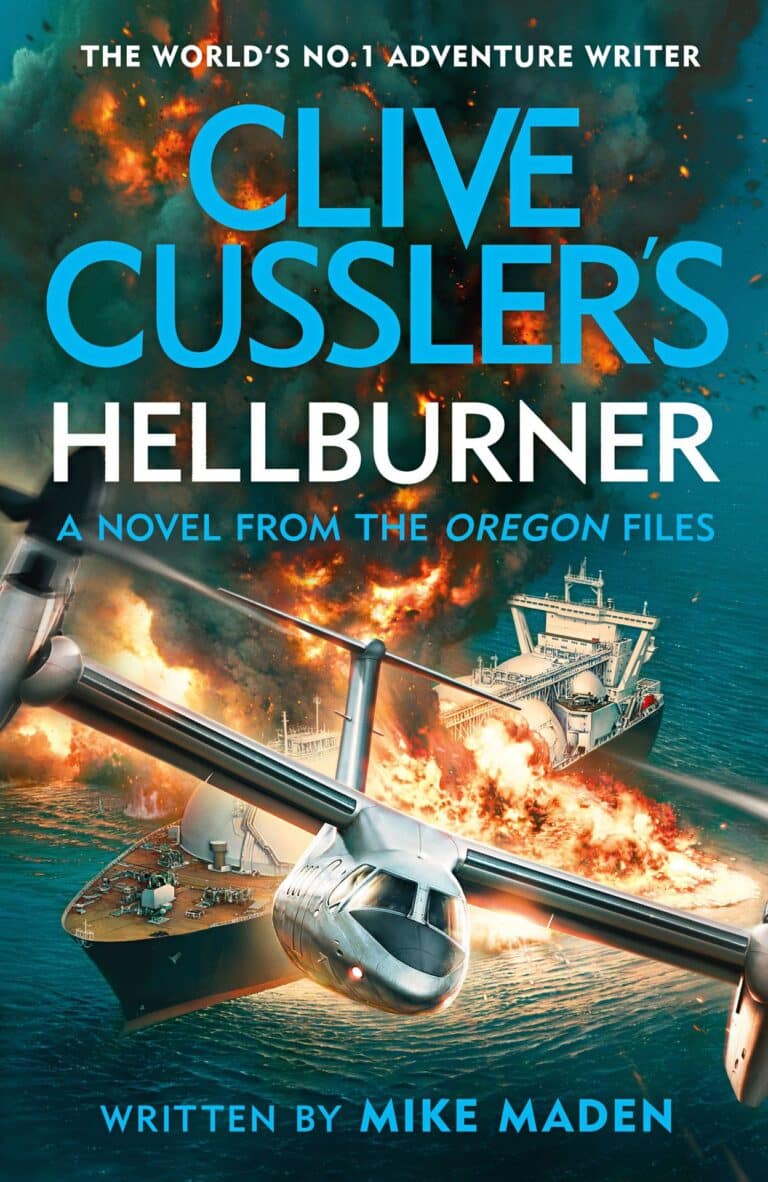 Clive Cussler's Hellburner cover