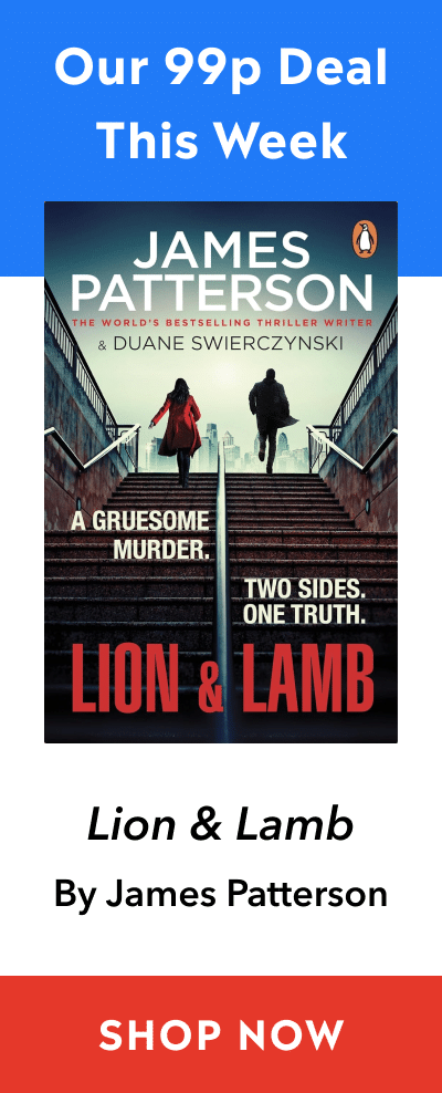 Advert for Lion & Lamb by James Patterson for 99p in eBook