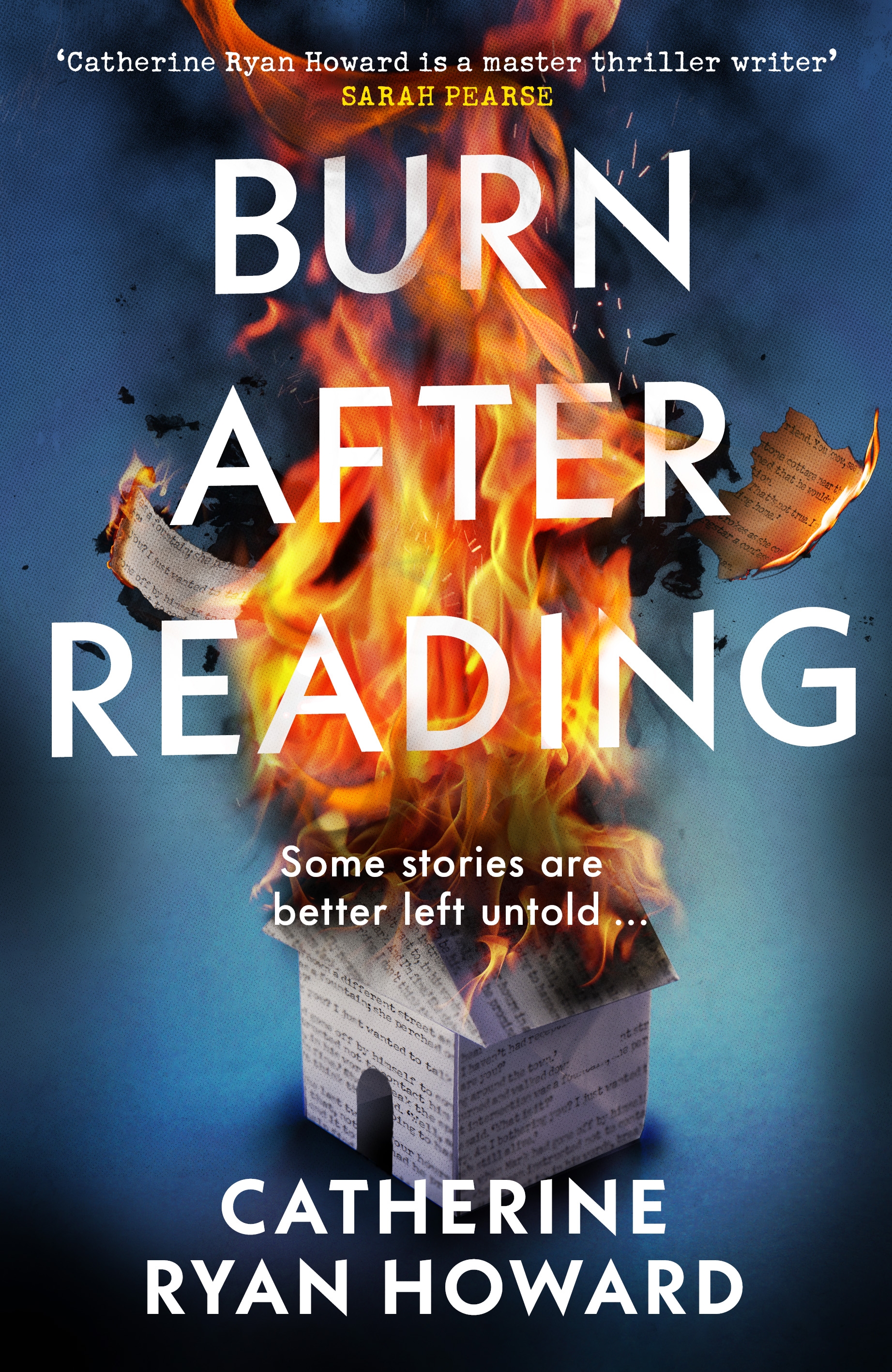 Burn After Reading by Catherine Ryan Howard book cover