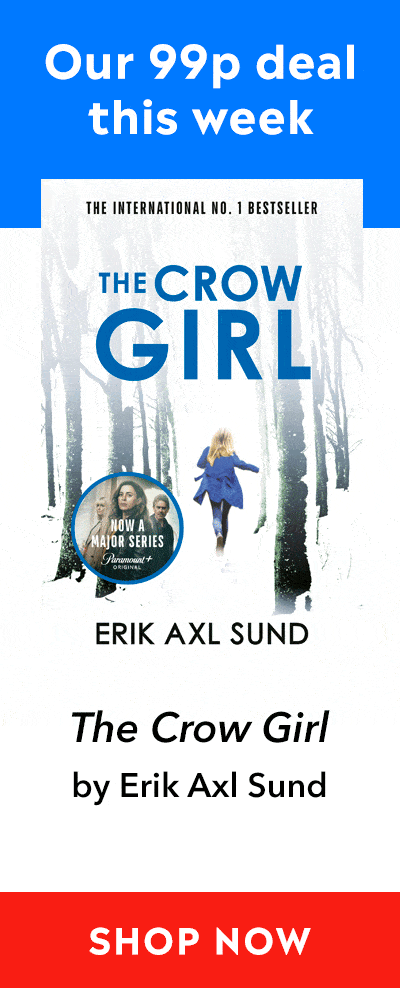 Advert for our 99p eBook deal of the week - The Crow Girl by Erik Axl Sund. Click here for more information.