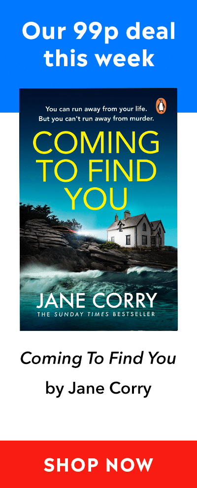 Advert for our 99p eBook deal of the week - Coming To Find You by Jane Corry. Click here for more information.