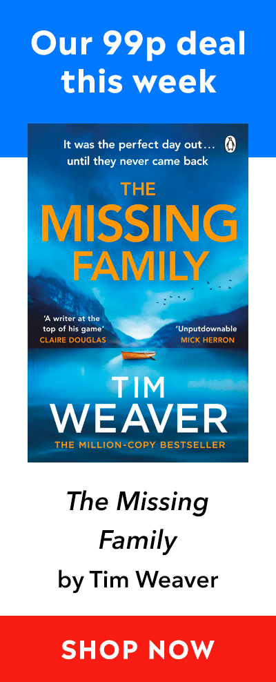 Advert for our 99p eBook deal of the week - The Missing Family by Tim Weaver. Click here for more information.