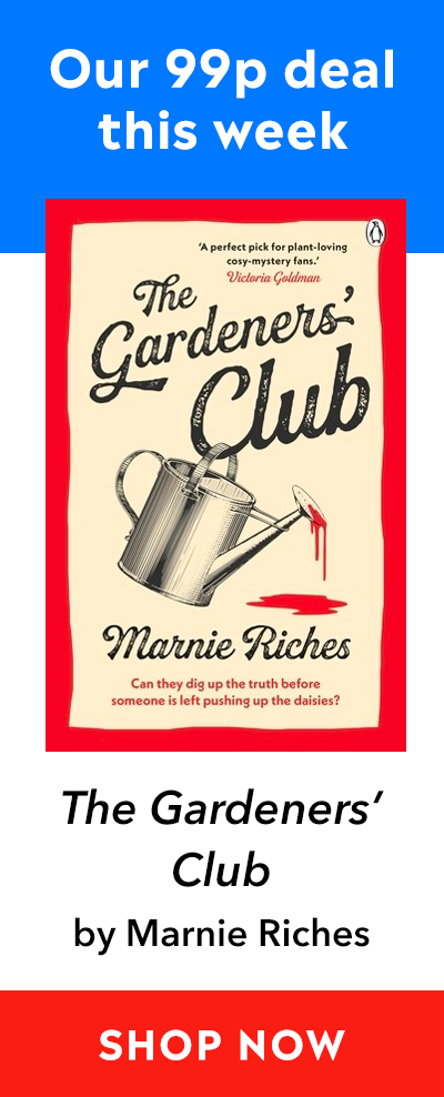 Advert for our 99p eBook deal of the week - The Gardeners' Club by Marnie Riches. Click here for more information.